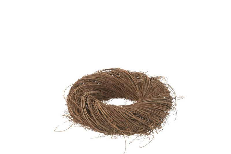 Krans Rond Twijg Willow Naturel Small H 10 x B 40 x L 40 cm (45027)