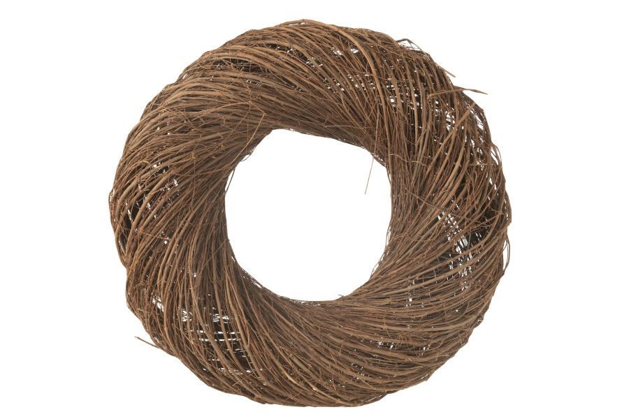 Krans Rond Twijg Willow Naturel Large H 16 x B 60 x L 60 cm  (45029)
