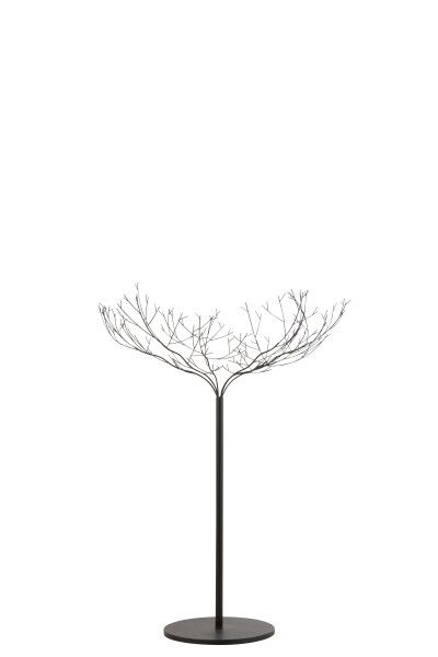 Boom Metaal Zwart Medium H 180 x B 135 x L 135 cm (45900)