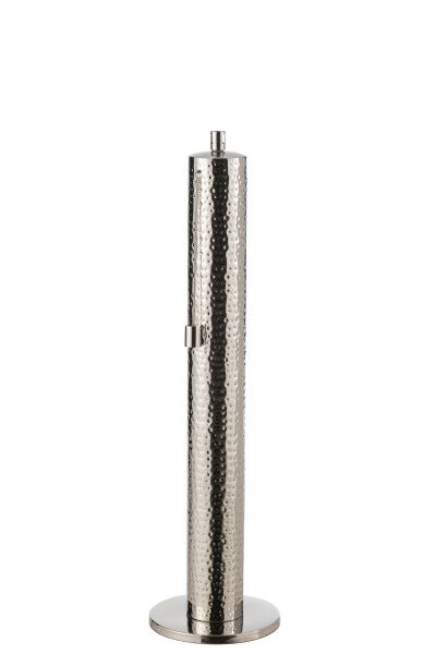 Fakkel Tiffany Stainless Steel Zilver Large H 87 x B 23,5 x L 23,5 cm  (23794)
