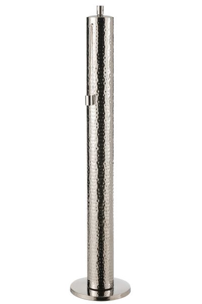 Fakkel Tiffany Stainless Steel Zilver Extralarge H 106 x B 23,5 x L 23,5 cm  (23795)