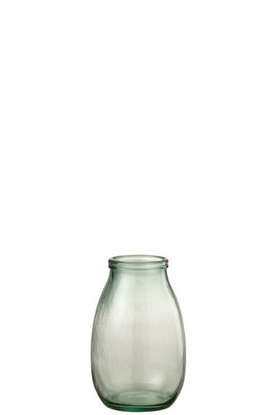 Vaas Hoog Glas Transparant H 27 x B 18 x L 18 cm  (12074)