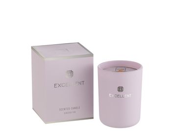 Geurkaars Excellent Siberia Fir Lila Small-50u H 11 x B 9 x L 9 cm  (21651)