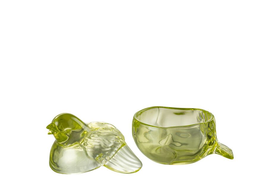 Pot Duif Glas Groen (30671)