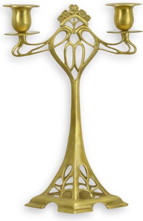 EEN TWEE LICHTBRONZEN KANDELAAR (dsjc-1)