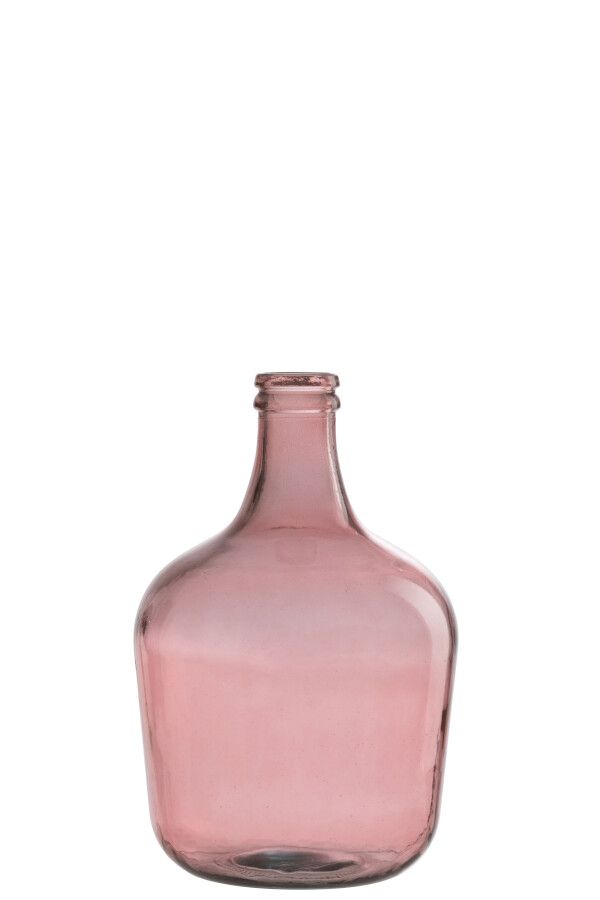 Vaas Fles Glas Terra Medium (21717)H 42 x B 28 x L 28 cm