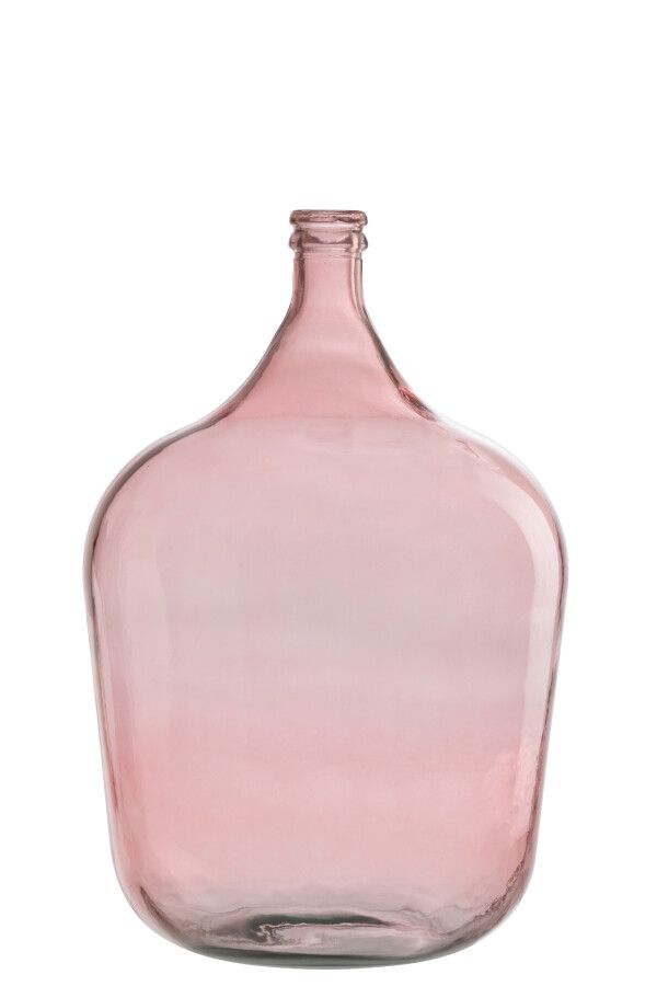 Vaas Fles Glas Terra Large H 55 x B 37 x L 37 cm  (21718)