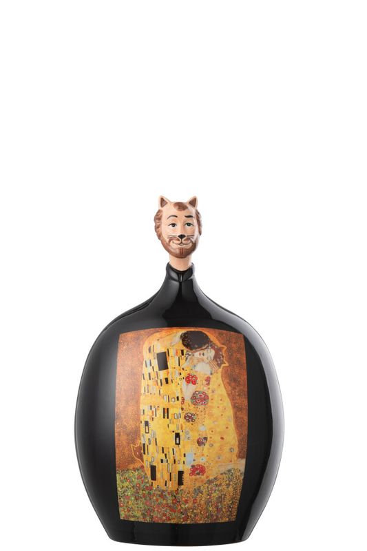 Les Chartistes Figuur Geïnspireerd Door De Kus Klein H 14 x B 7,5 x L 8,5 cm  (44808)
