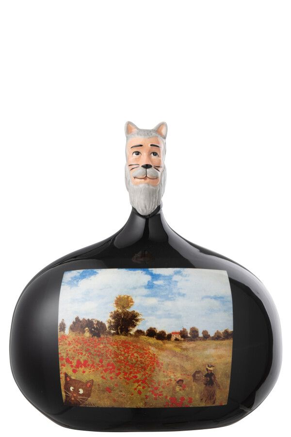 Les Chartistes Figuur Geïnspireerd Door Klaprozen Groot H 22 x B 15,65 x L 20 cm (44811)