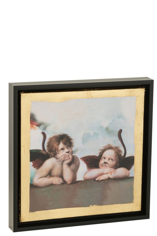 Les Chartistes Afdruk Geïnspireerd Door De Cherubs H 34 x B 4 x L 34cm (44844)