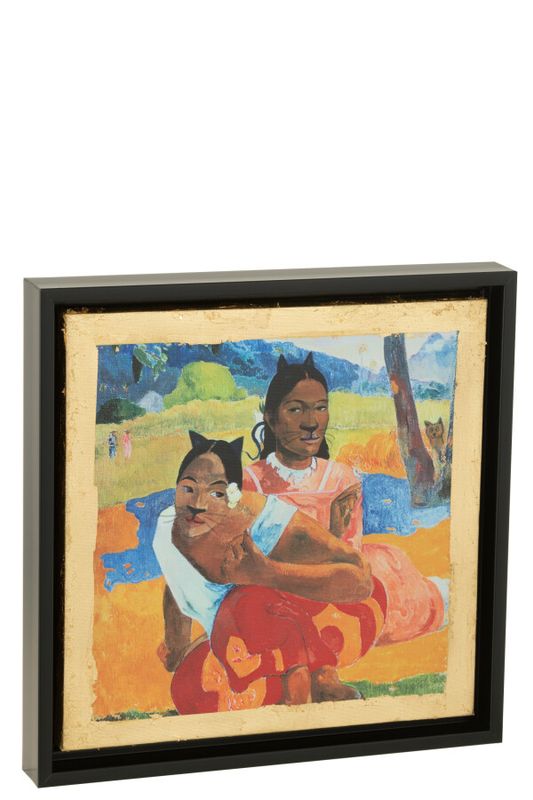 Les Chartistes Afdruk Geïnspireerd Door Wanneer Ga Je Trouwen? H 34 x B 4 x L 34 cm (44847)