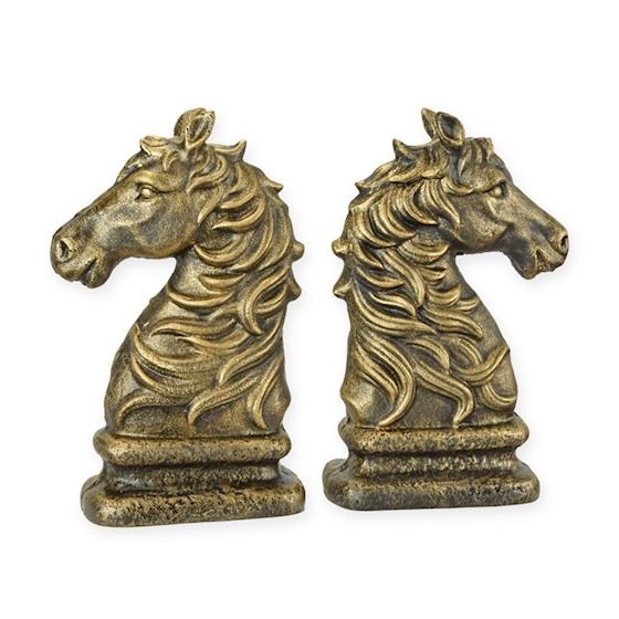 Paardenkop Boekensteun H. 23,7 x B 7,3 x L 5 cm (DSTX-28)