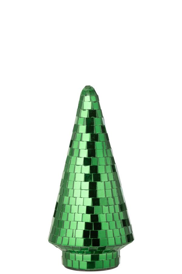 Boom Spiegel Glas Groen Medium H 23 x B 11 x L 11 cm (55159)