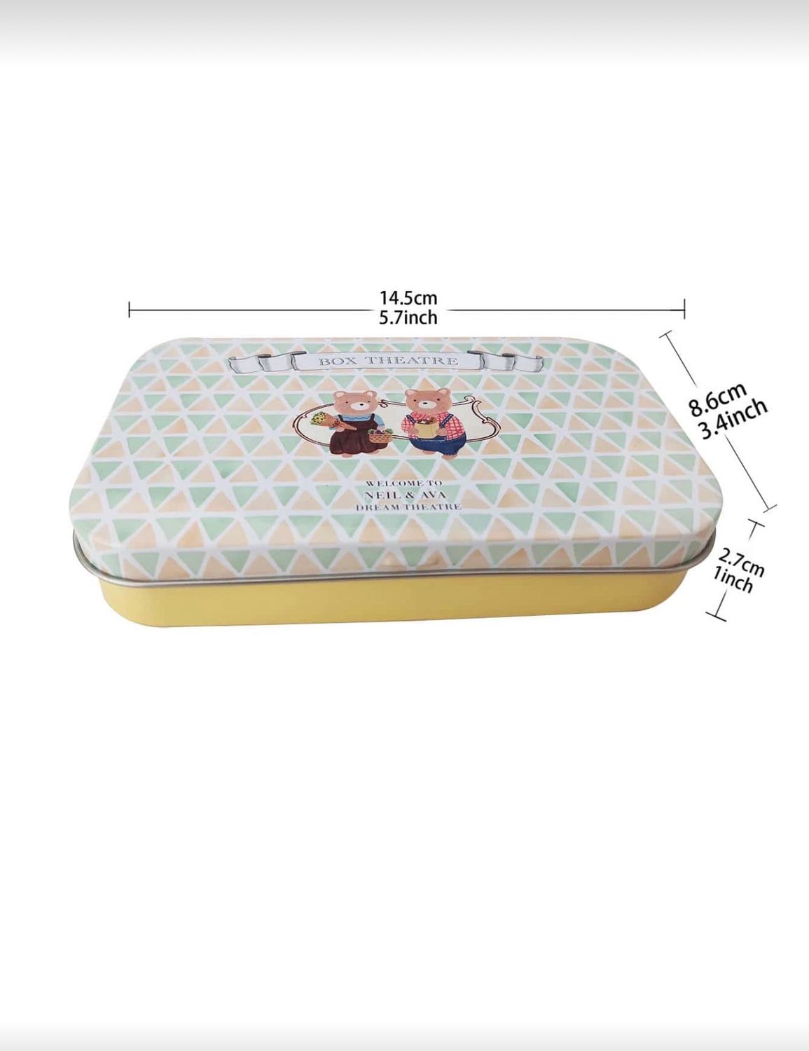 CUTE ROOM - Miniatuur Poppenhuis Bouwpakket in Tinnen Doos