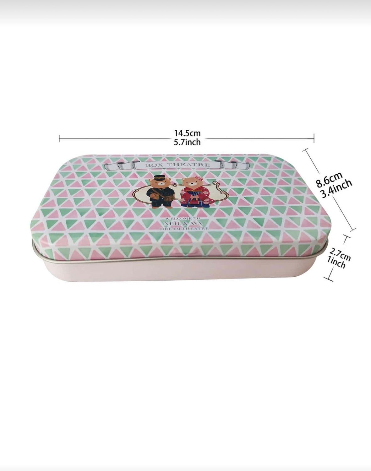 CUTE ROOM - Miniatuur Poppenhuis Bouwpakket in Tinnen Doos