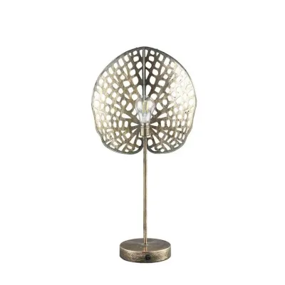 Tafellamp Selina goudkleurig 61 cm