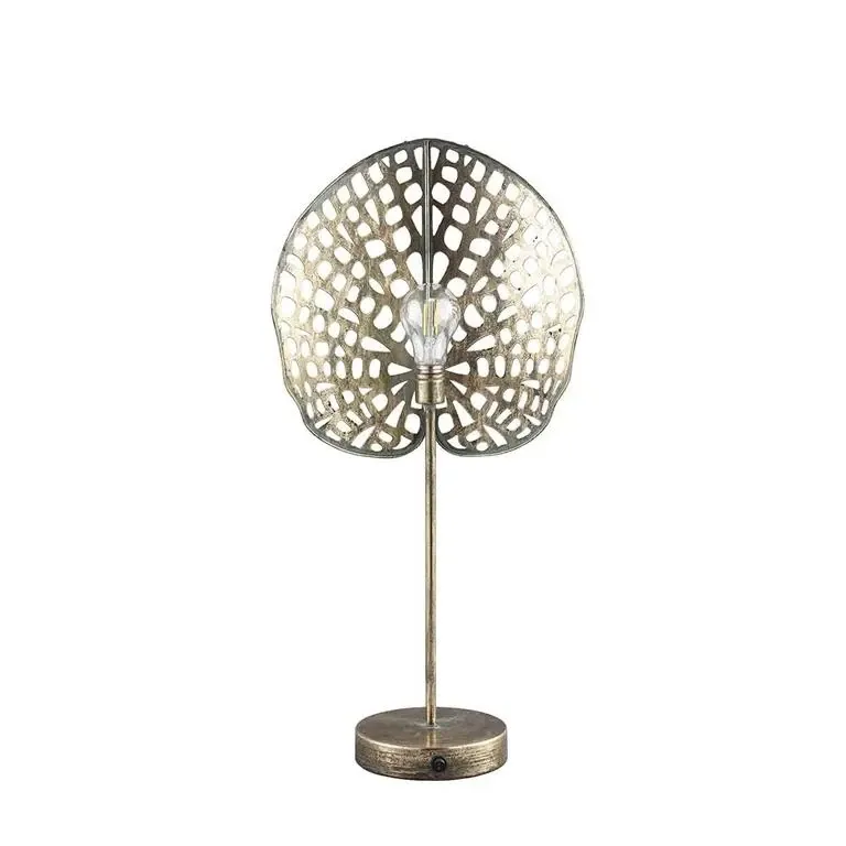 Tafellamp Selina goudkleurig 61 cm