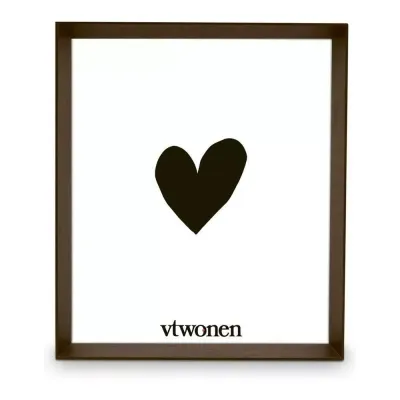 VTwonen fotolijst Wood donker bruin 35 cm