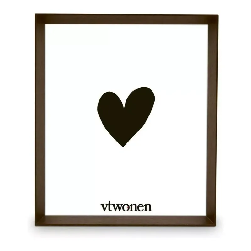 VTwonen fotolijst Wood donker bruin 35 cm