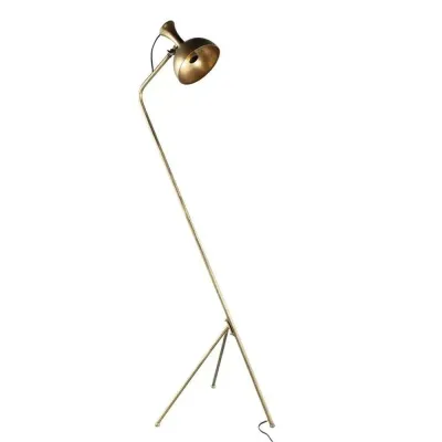 Vloerlamp Lucca Gold EU stekker 155 cm
