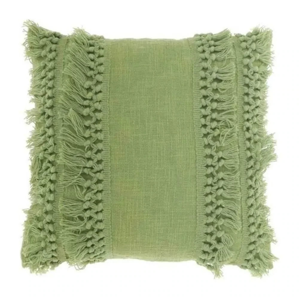 Unique Living kussen Saba groen 45 x 45 cm