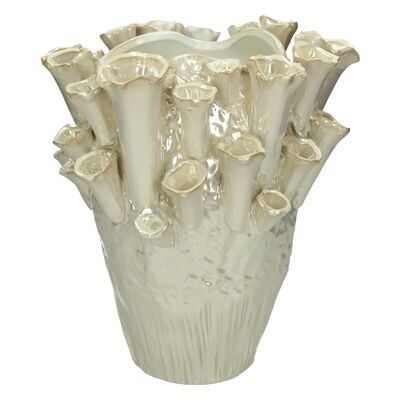 Lucy’s Living Luxe Vaas IMILIA Ivory Lucy’s Living Luxe Vaas IMILIA Ivory