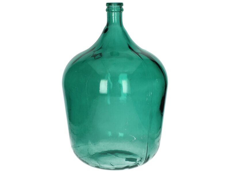 Vase Verre Bleu 40 x 40 x 56 cm