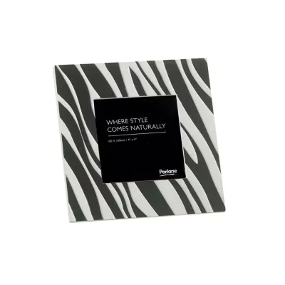 Parlane Fotolijst Zebra zwart/wit 17 cm