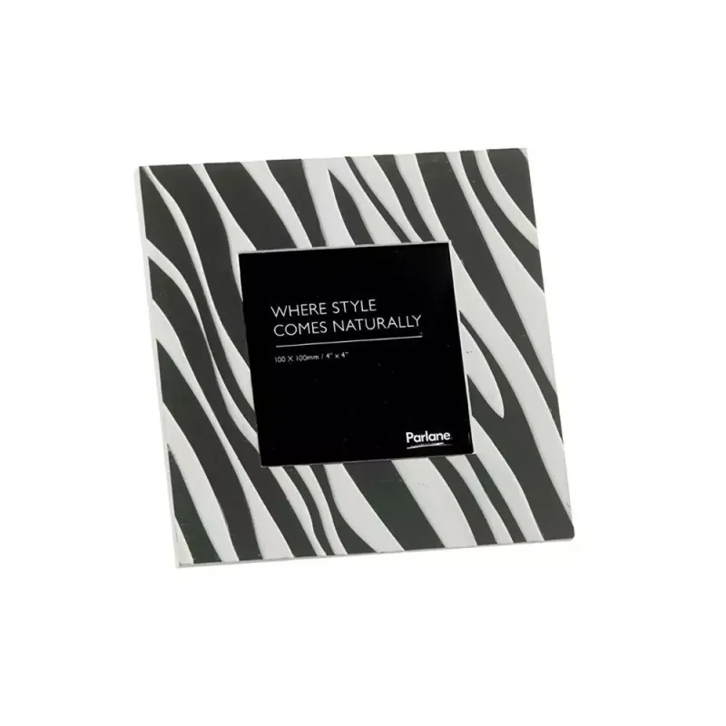 Parlane Fotolijst Zebra zwart/wit 17 cm