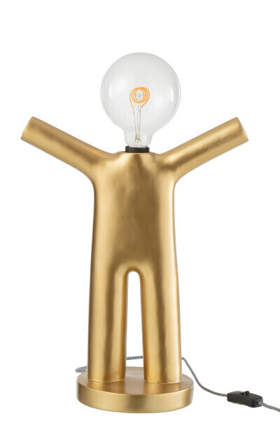 Lamp P'tit Maurice Poly Goud