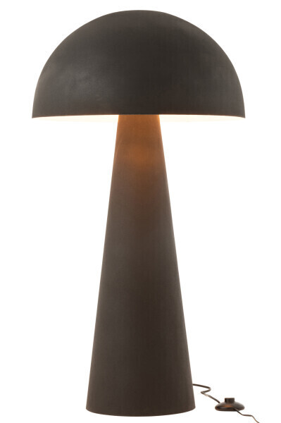 Lamp Paddenstoel Metaal Mat Zwart Extra Large H 97,5 x B 51 x L 51 cm (17243)