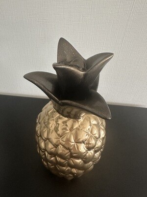 Statue Ananas H 23 x L 11,5 x L 11,5 cm