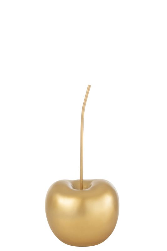 Kers Resine Goud Small H 41,5 x B 17,5 x B 20 cm (35306)