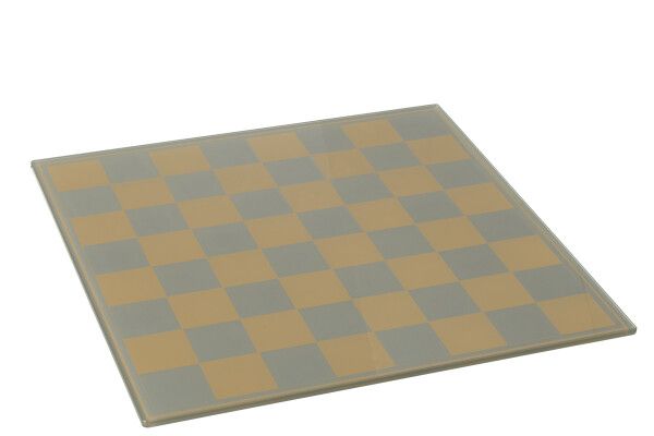 Schaakspel Plateay Polyresin Goudkleurig H 13 x B 61 x L 61 cm  (55041)