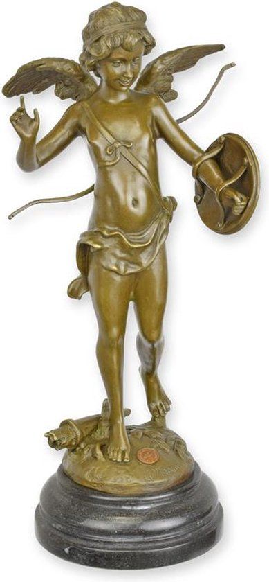 Alerte - Bronzen beeld - sculptuur - 38 cm hoog (VG-56)