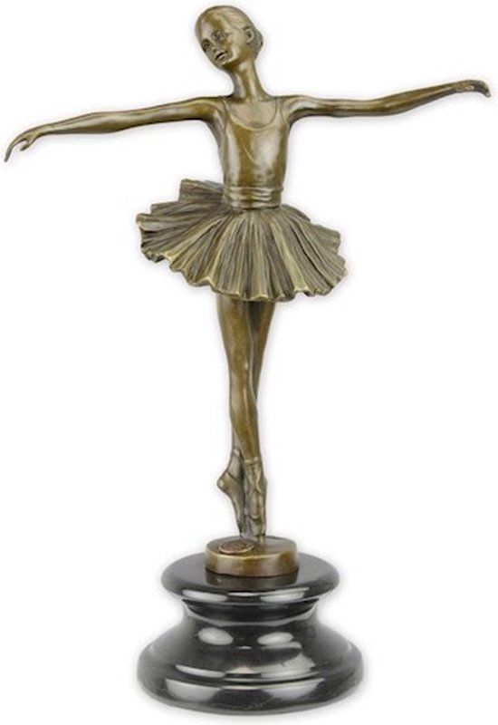 'Ballerina Beeldje - Bronzen Beeld (DSVG-80)