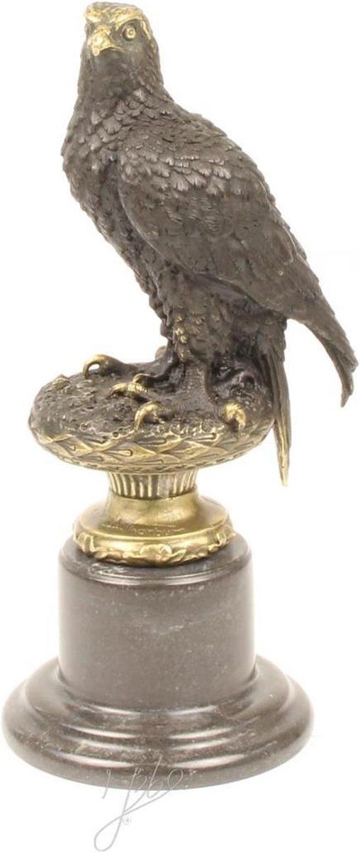 Beeld brons - Eagle / adelaar - handgemaakt - 31 cm hoog (DSBR-2)