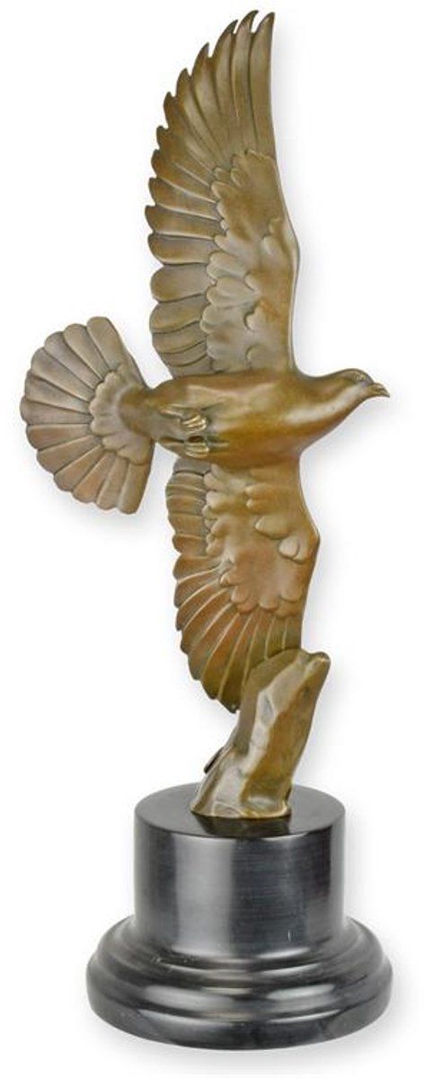 Duif in vlucht - Bronzen beeld - sculptuur - 39,2 cm hoog (BX-62)