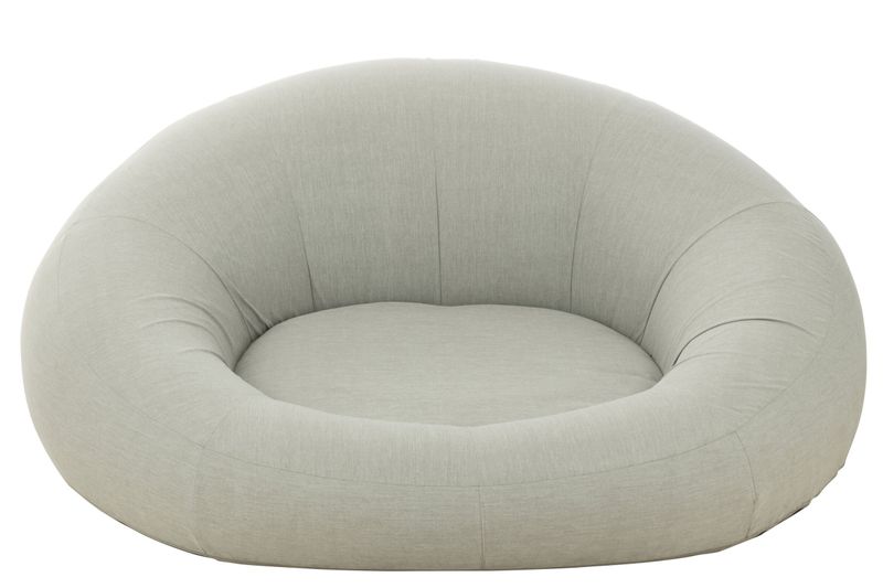 Matras Donut Polyethyleen Grijs H 75 x B 175 x l 150 cm (41044)