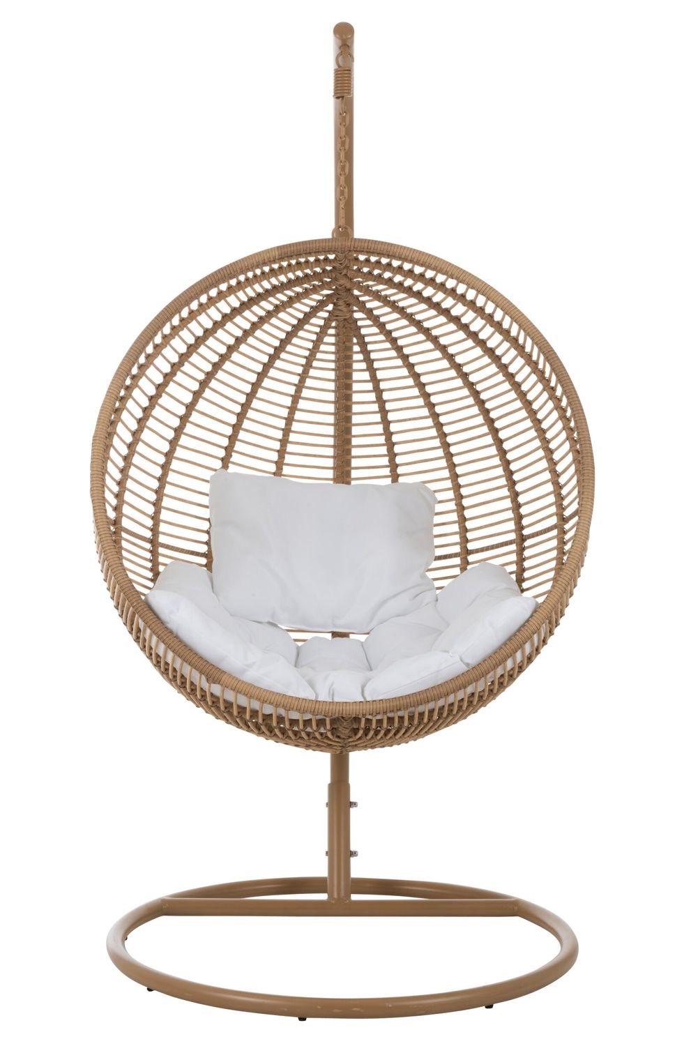 Hangstoel Rond Staal Naturel h 193 x B 110 x L 119 cm  (91021)