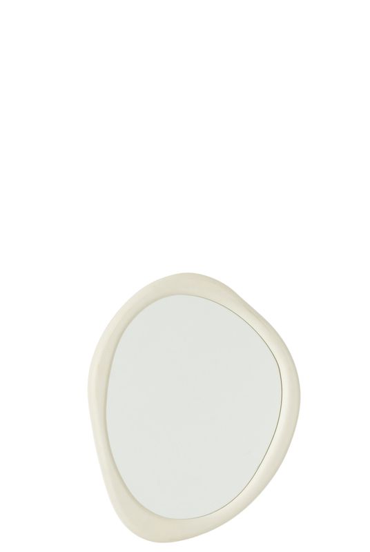 Wandspiegel Moderna Mdf/Spiegel Wit Small H 3 x B 50 x L 60 cm (50800)