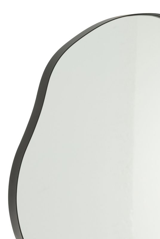 Wandspiegel Extrema Ijzer/Spiegel Zwart Medium H 2,5 x B 49 x L 47 cm  (50810)