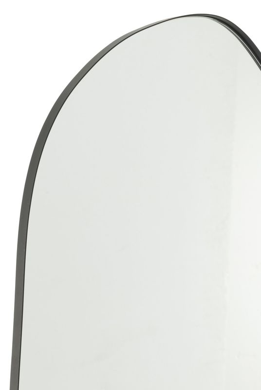 Wandspiegel Extrema Ijzer/Spiegel Zwart Large H 2,5 x B 59 x L 108 cm (50811)