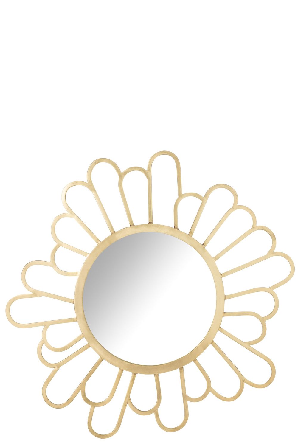 SPIEGEL BLOEM METAAL/SPIEGEL GOUD