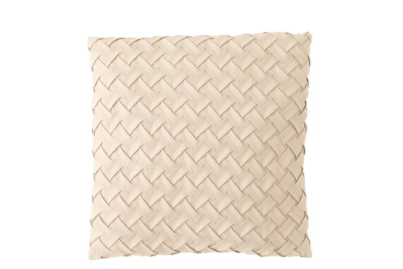 KUSSEN GEWOVEN POLYESTER BEIGE
