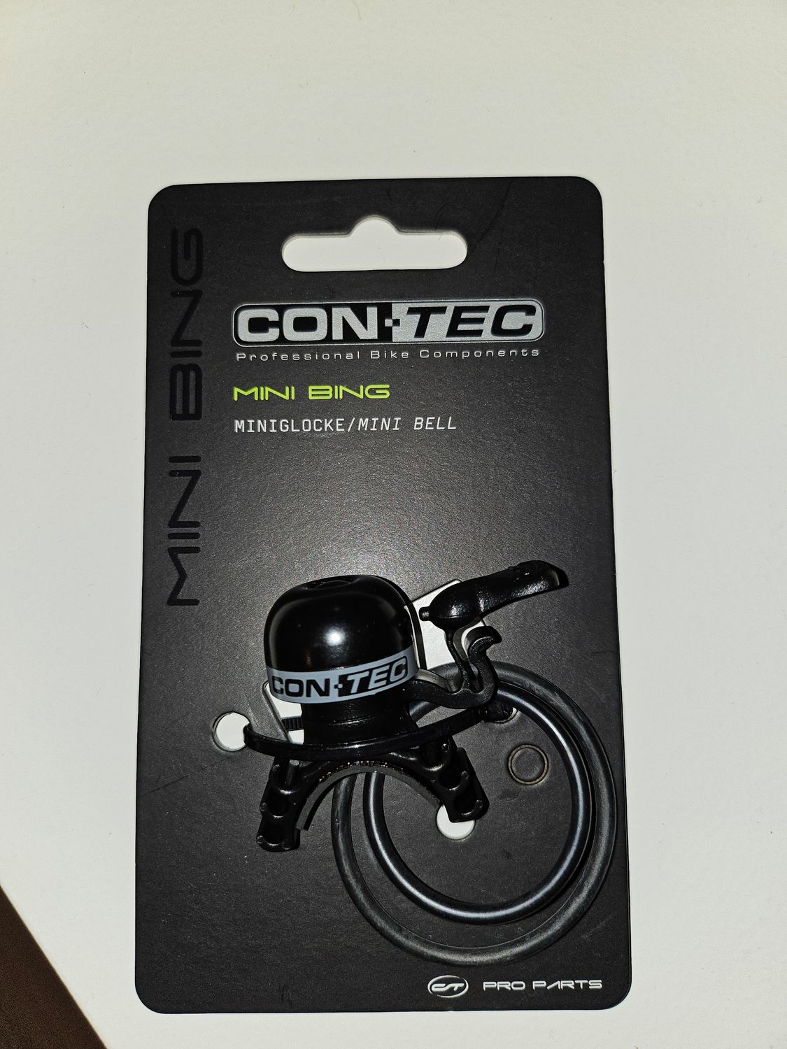 Contec BEL MINI BING 23MM ZWART/COOLGREY