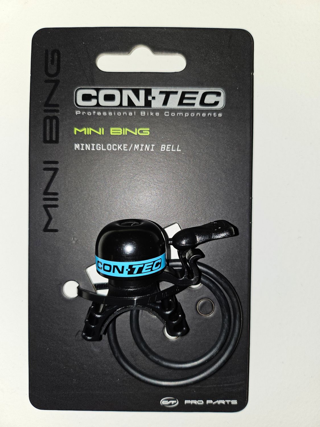 Contec BEL MINI BING 23MM ZWART/neobleu