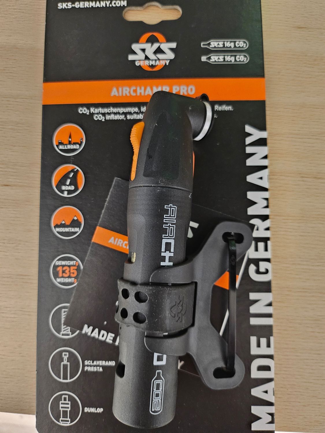 SKS airchamp pro co2