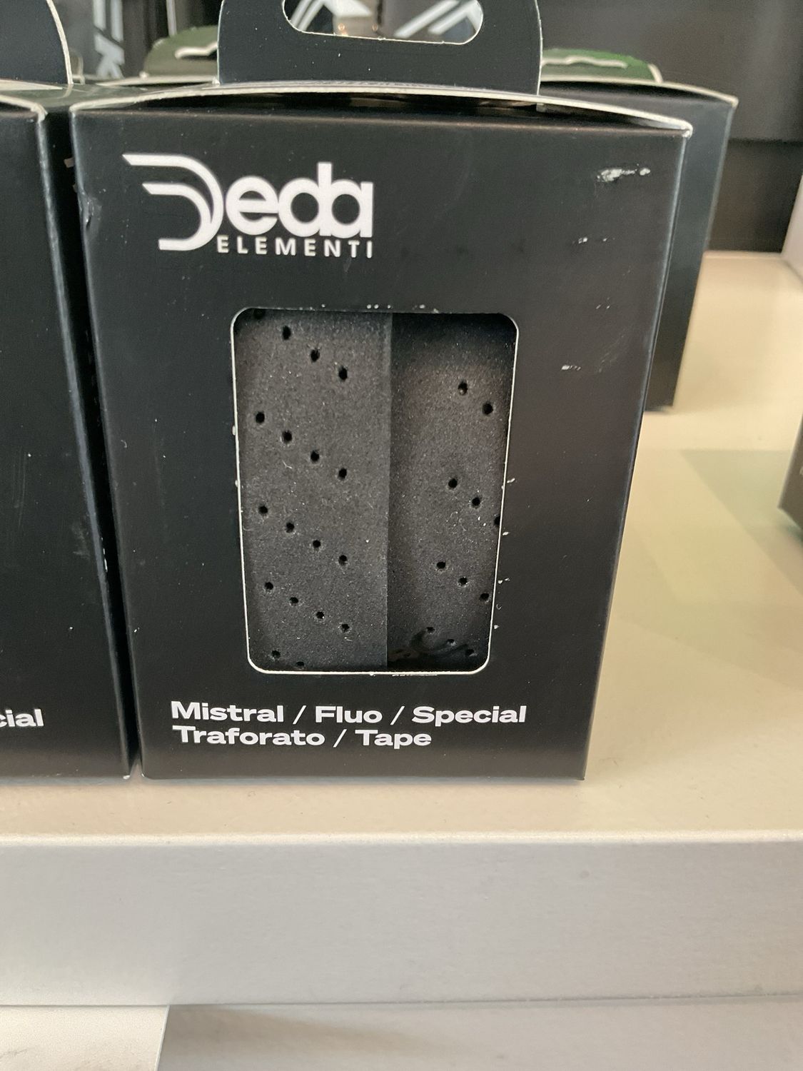 Deda tape black perforated