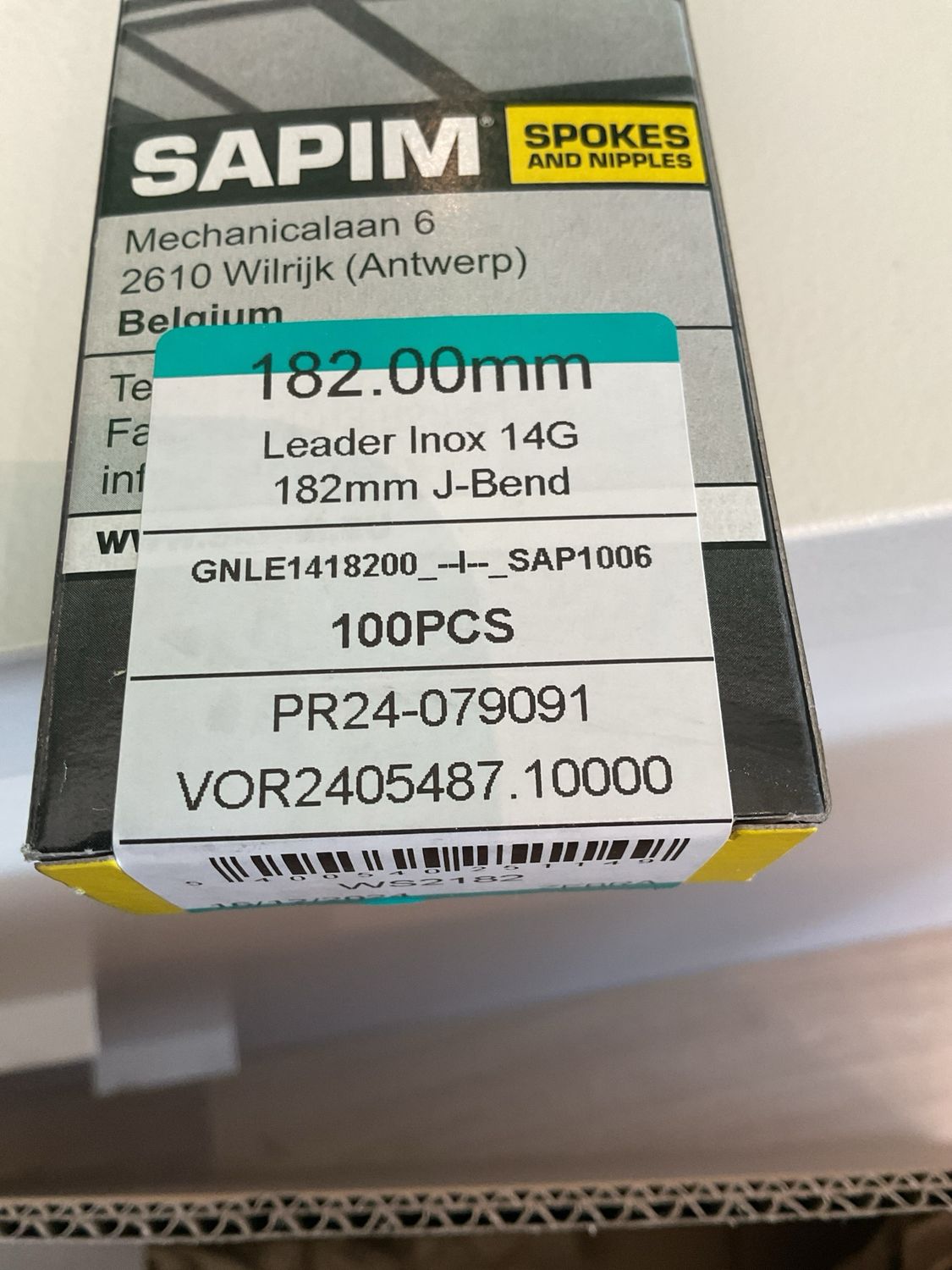 Spaak 14g 182mm